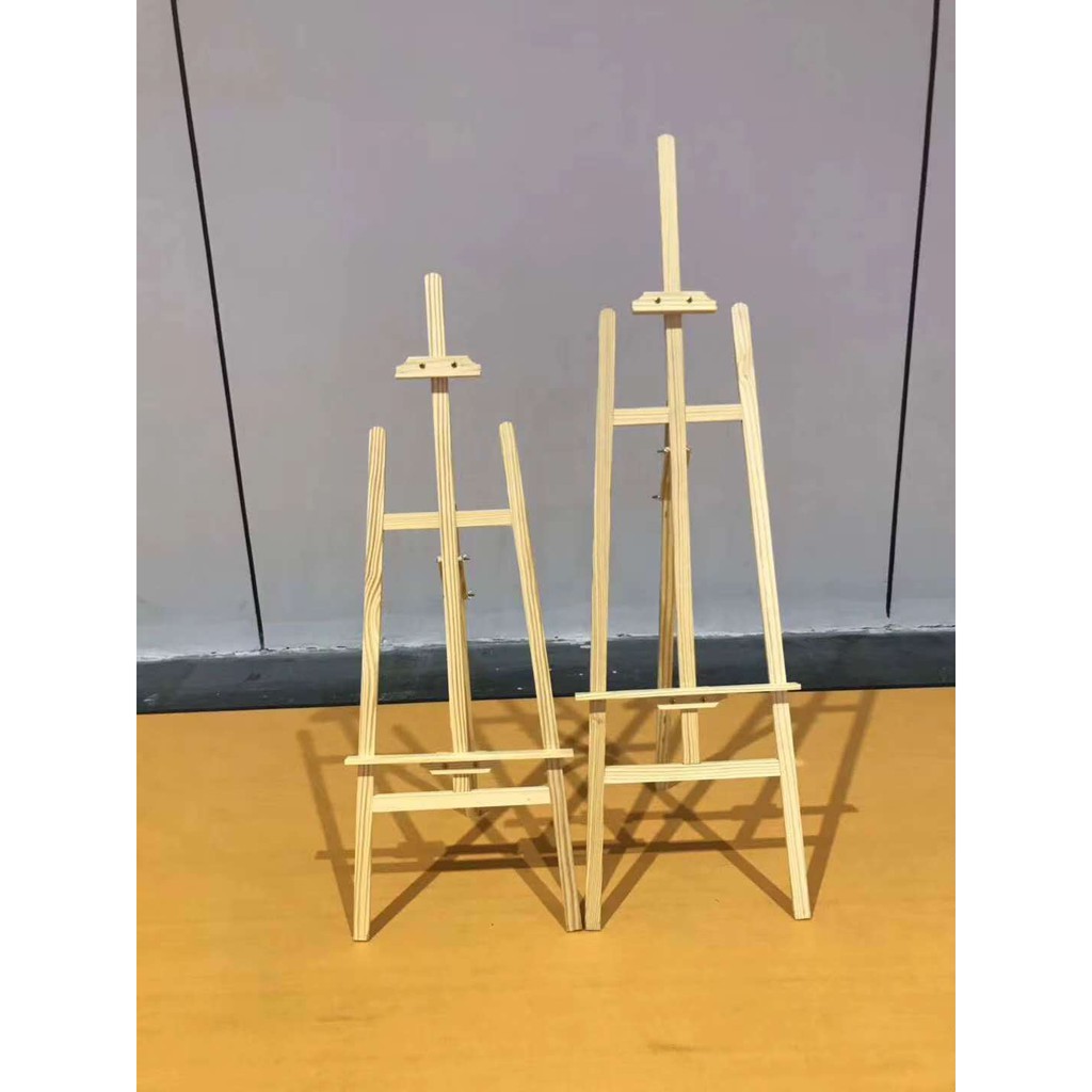 Kệ Vẽ Tranh , Giá Vẽ Tranh Nhiều Kích Thước , Bằng Gỗ Thông Tự Nhiên |  Lazada.Vn