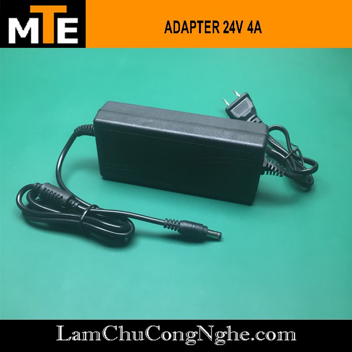Nguồn adapter 24v 1a 2a 3a 4a 5a jack dc 5.5 x 2.1 mm