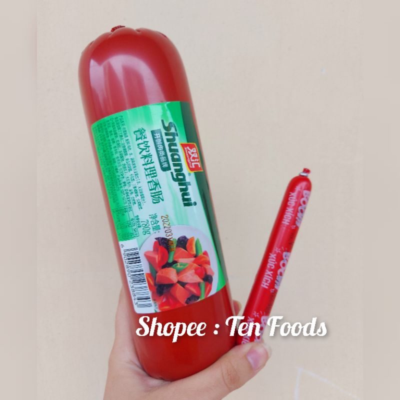 [ 780g ] Xúc Xích Khổng Lồ ShuangHui Siêu Khủng