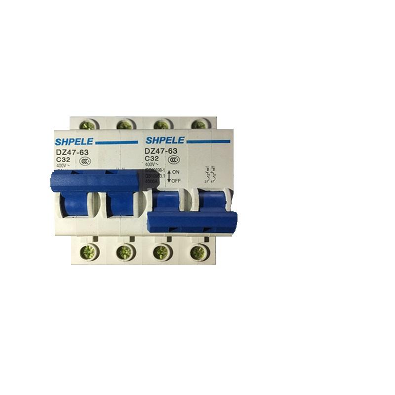 [HÀNG CHẤT LƯỢNG CAO]Công tắc chuyển đổi nguồn điện 2P 63A khóa liên động DZ47 SHPELE bảo vệ quá tải chuyển đổi 2 nguồn luân phiên, cầu dao đảo chiều, áp tô mát đảo chiều, bộ chuyển đổi nguồn điện 2p, át đảo chiều