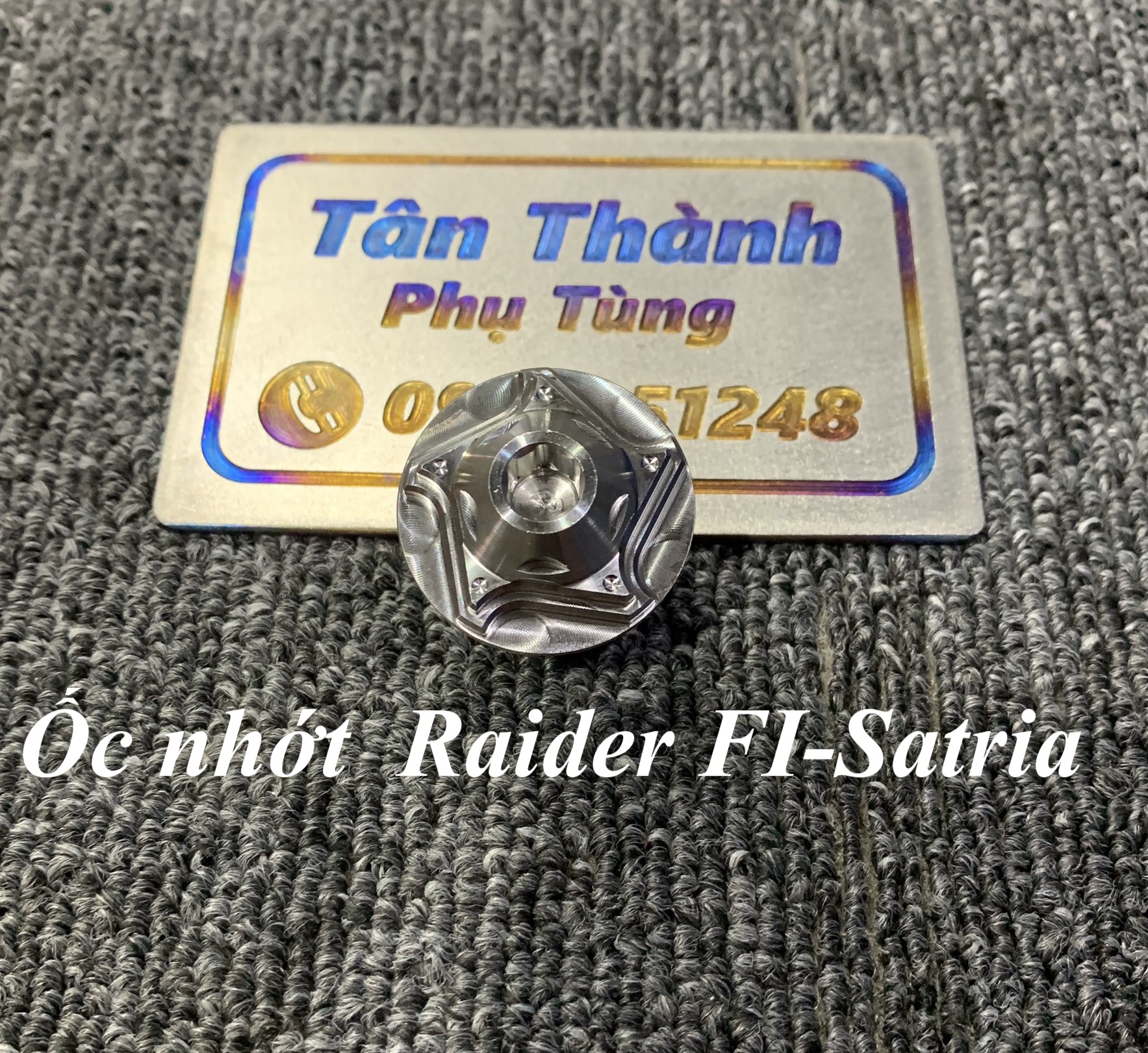 Ốc nhớt SALAYA cho Raider FI, Satria, dòng Suzuki