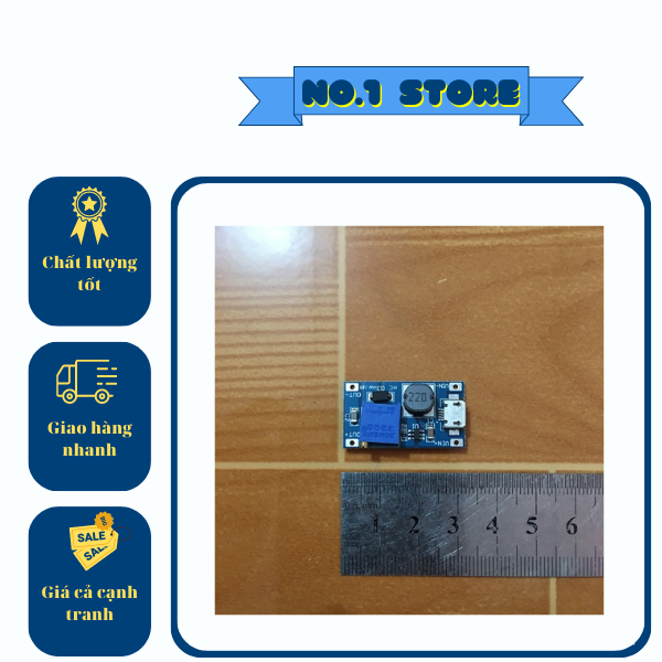 Mạch tăng áp HT016/MT3608 2-24V lên 5-28V BOOST DC-DC Mini