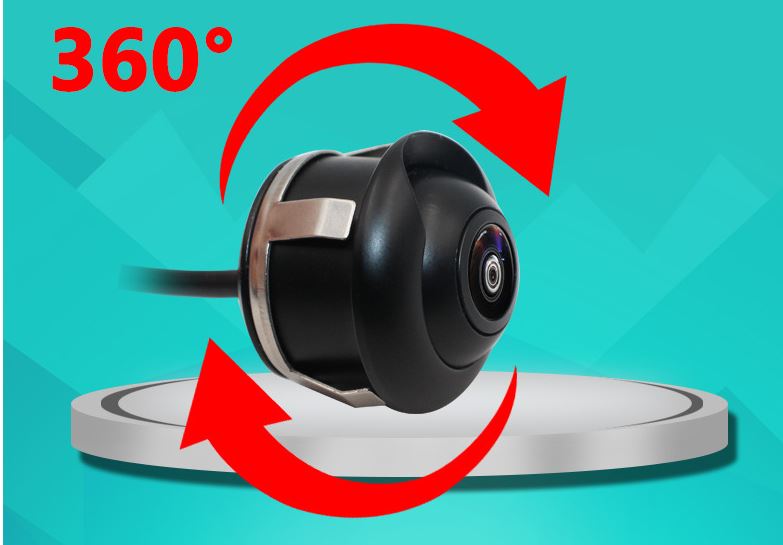 Camera Cặp Lề Ô Tô AHD 8361 Xoay 360 Độ