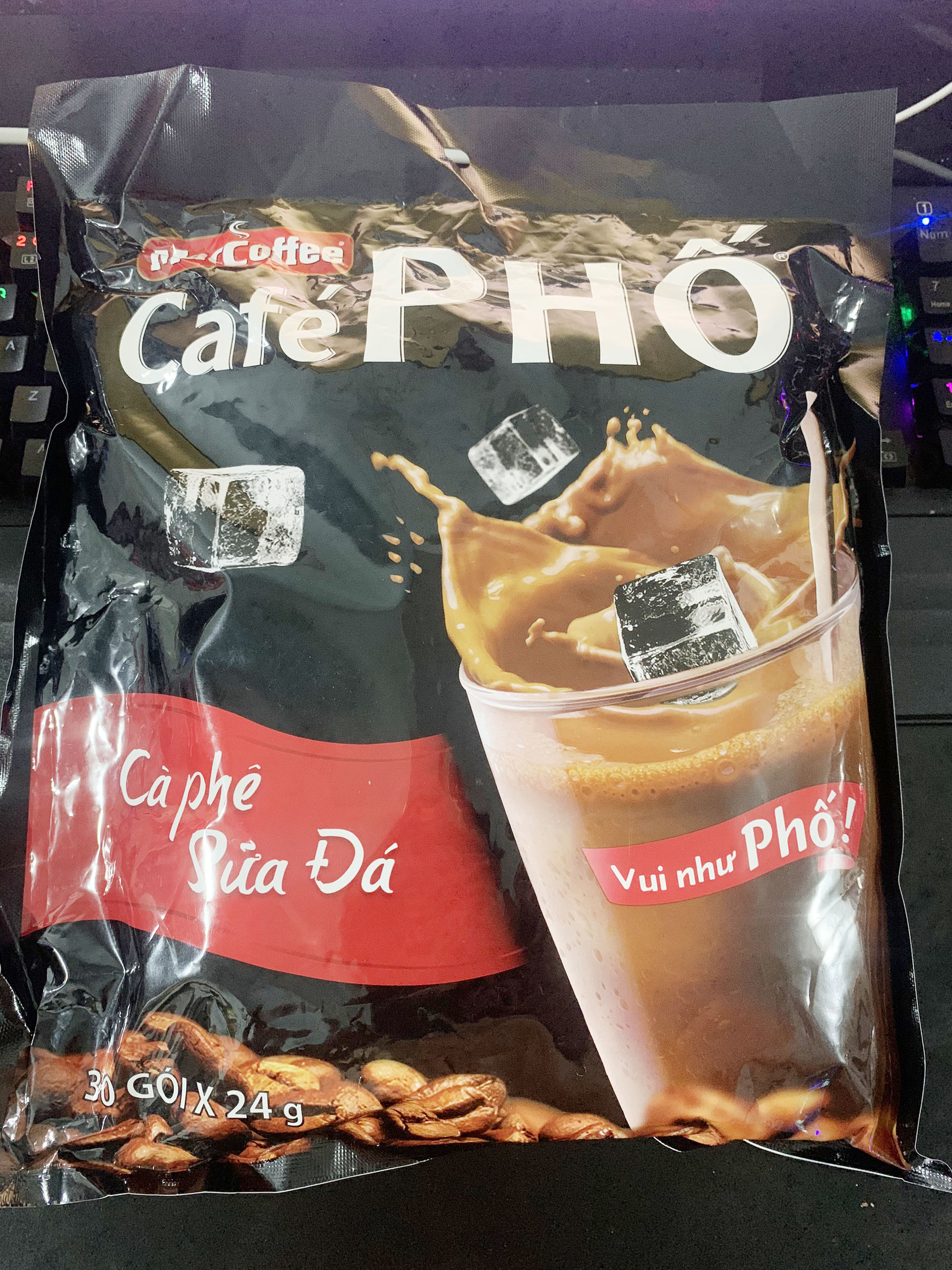 Cafe sữa phố bịch 30 gói - 24g