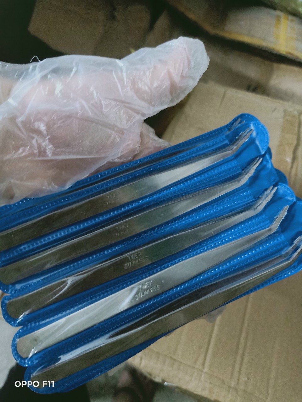 Combo 5 chiếc Nhíp , gắp chỉ cong