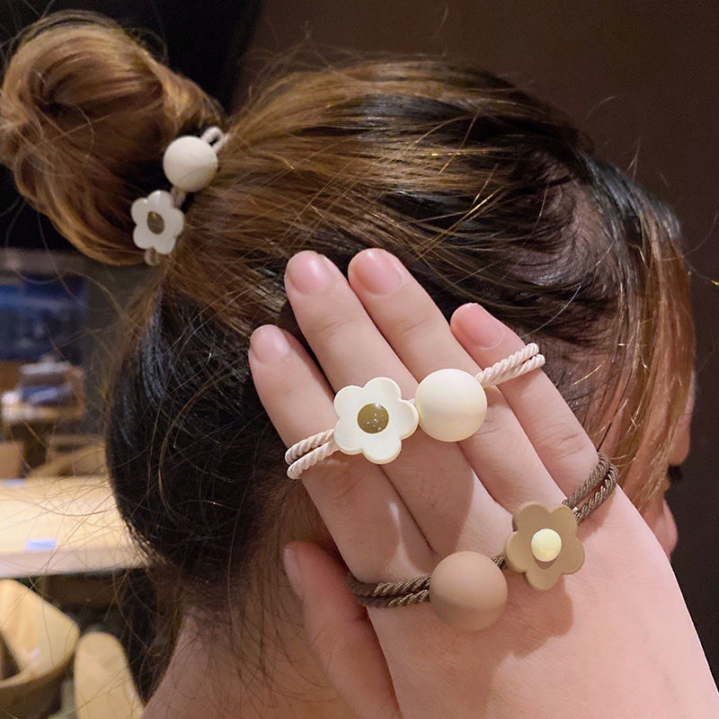 Dây buộc tóc kiểu nơ dễ thương