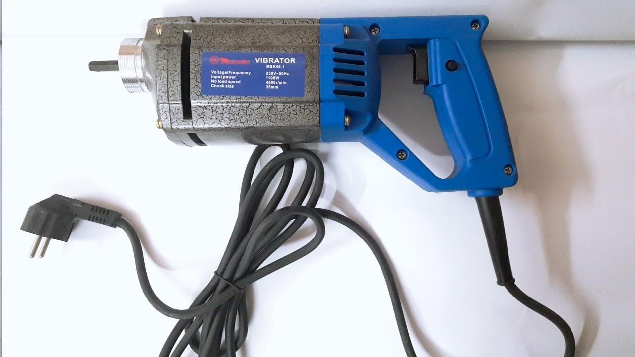 Máy đầm đất, bê tông MASAKI - MSK 0600 (Thân Nhôm) - [CHƯA KÈM DÂY ĐẦM]