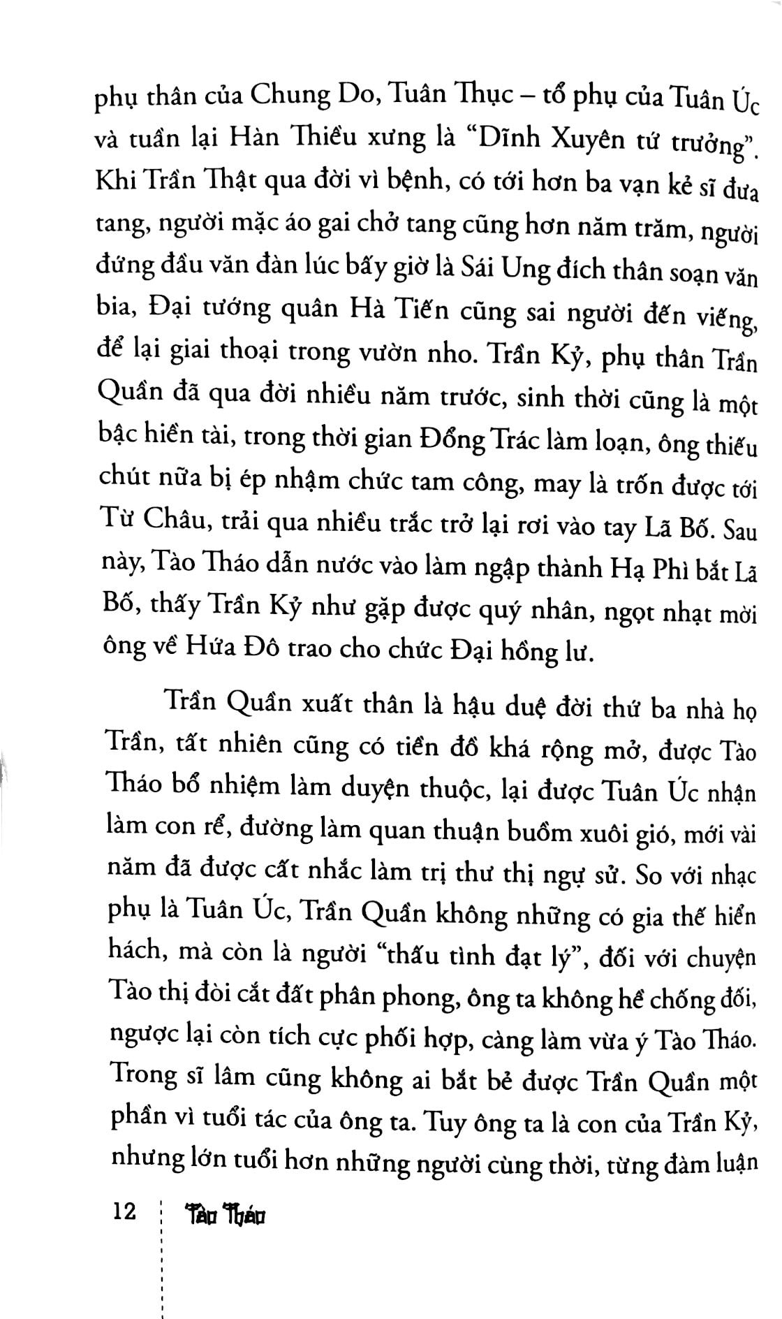 Fahasa - Tào Tháo - Thánh Nhân Đê Tiện (Tập 10)