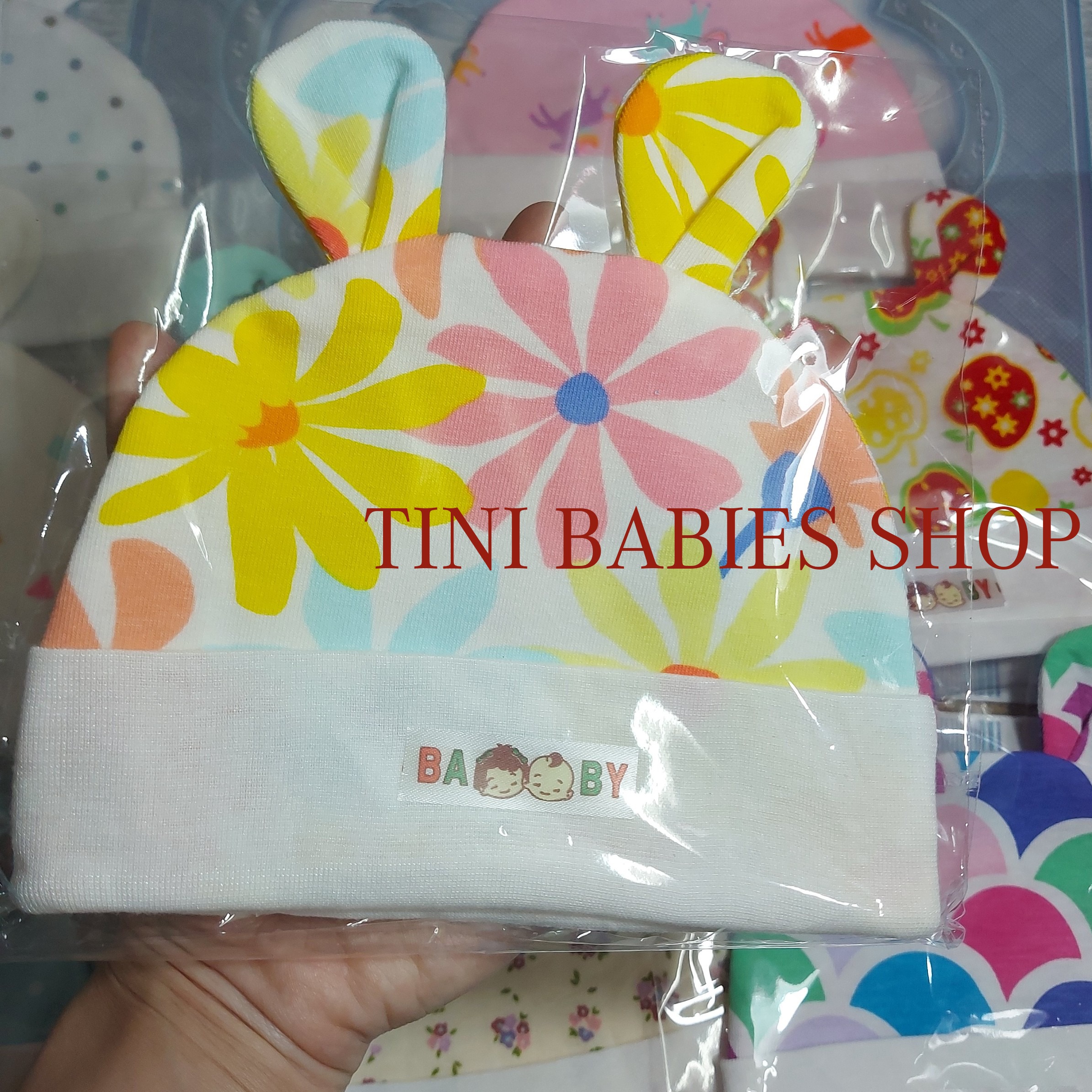 [HCM]Set 02 nón sơ sinh cho bé họa tiết đáng yêu (giao màu và họa tiết ngẫu nhiên)
