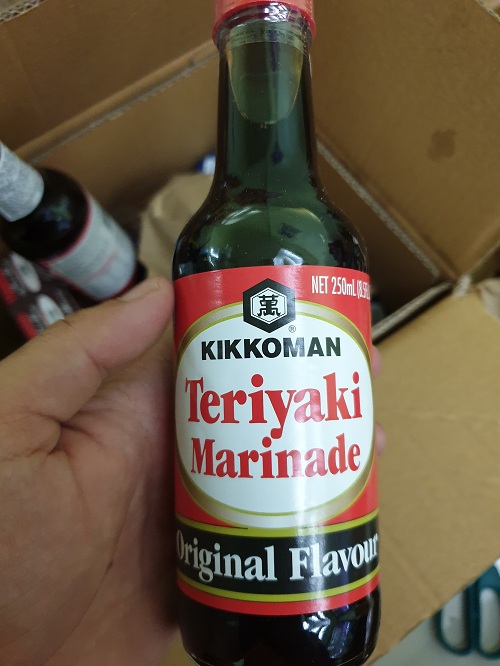 Traditional teriyaki Kikkoman flavored sauce (250ml)