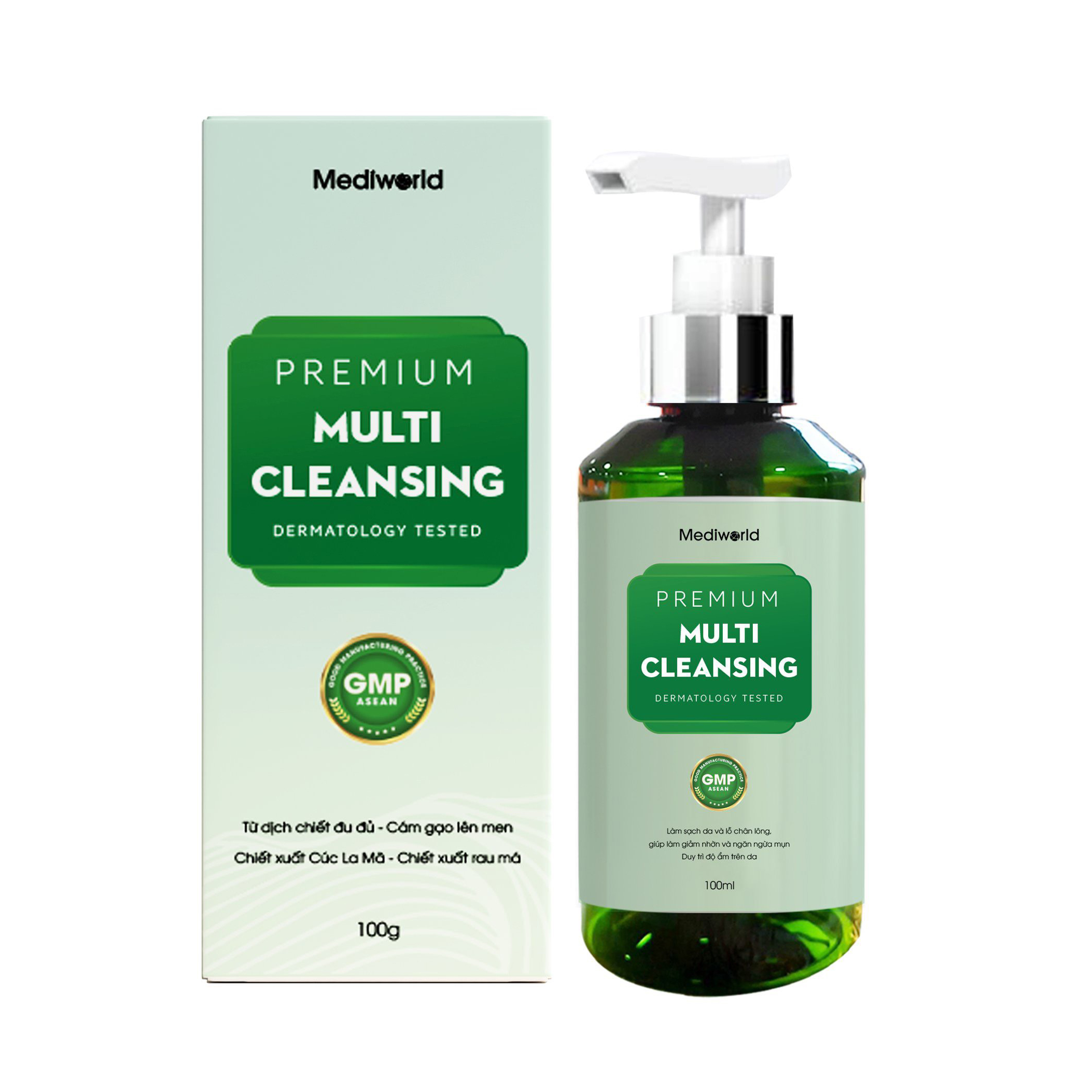 [New] Sữa rửa mặt giảm nhờn Premium Multi Cleansing