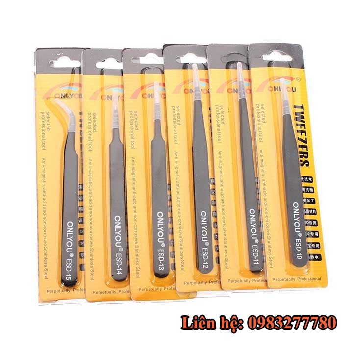 Bộ 7 cây nhíp kỹ thuật ONLYOU cao cấp