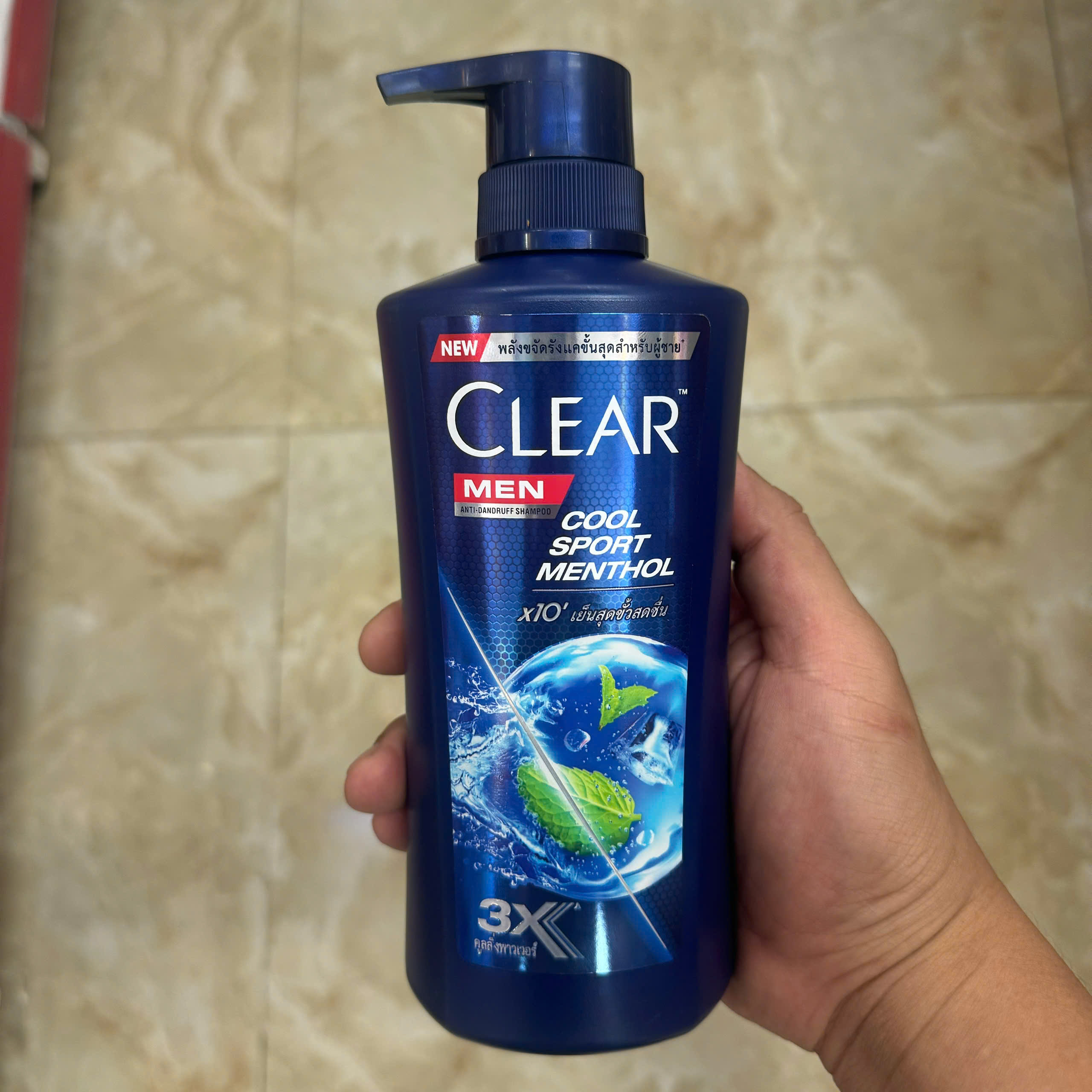 Combo 2 CHAI DẦU GỘI CLEAR MEN - THÁI LAN - 390ML/chai