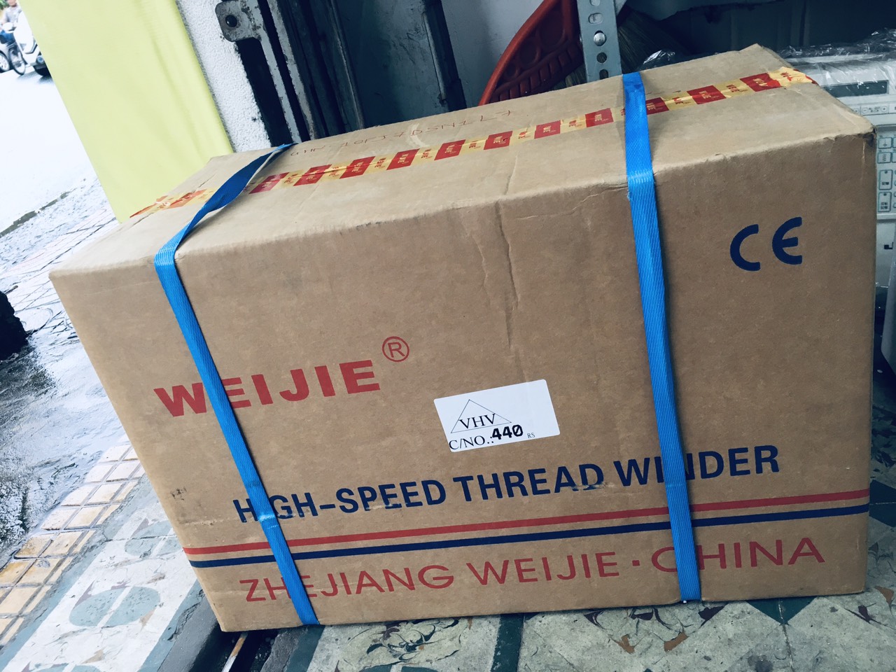 MÁY SANG CHỈ 2 ỐNG NGUYÊN THÙNG MỚI 100%