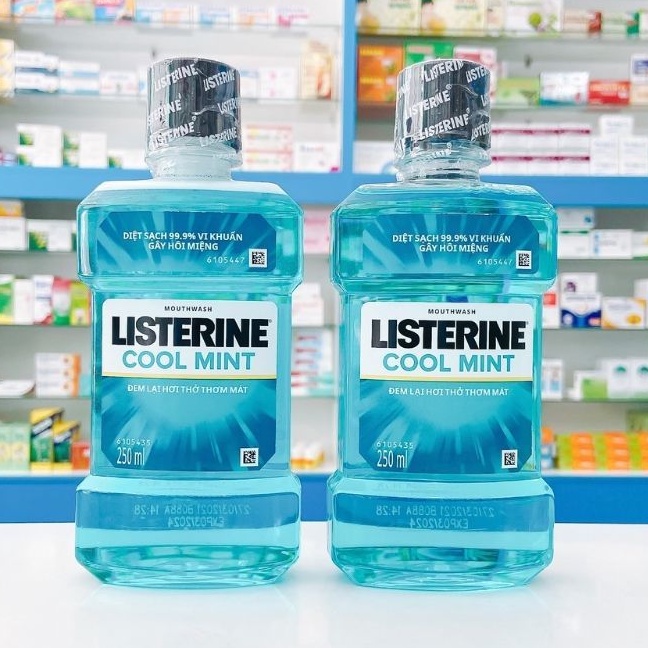 Combo 2 chai nước súc miệng LISTERINE - 750ml+750ml