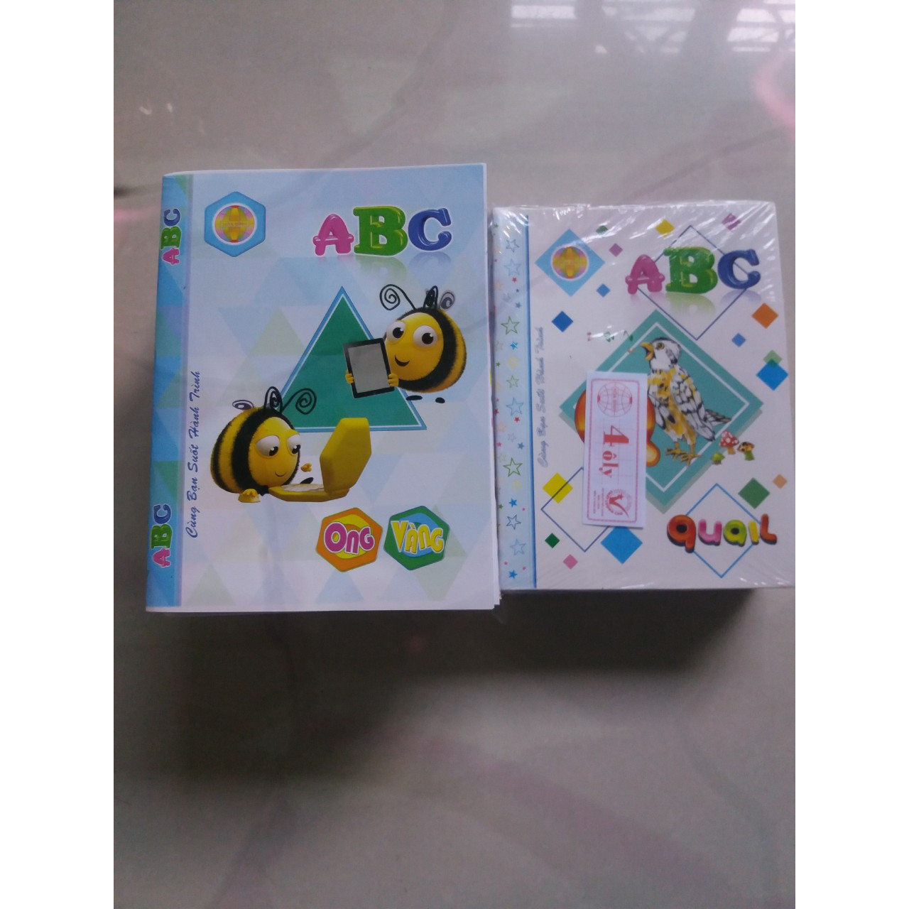 Tập Hòa Bình ABC 4 ô, 96 trang (10c/g)