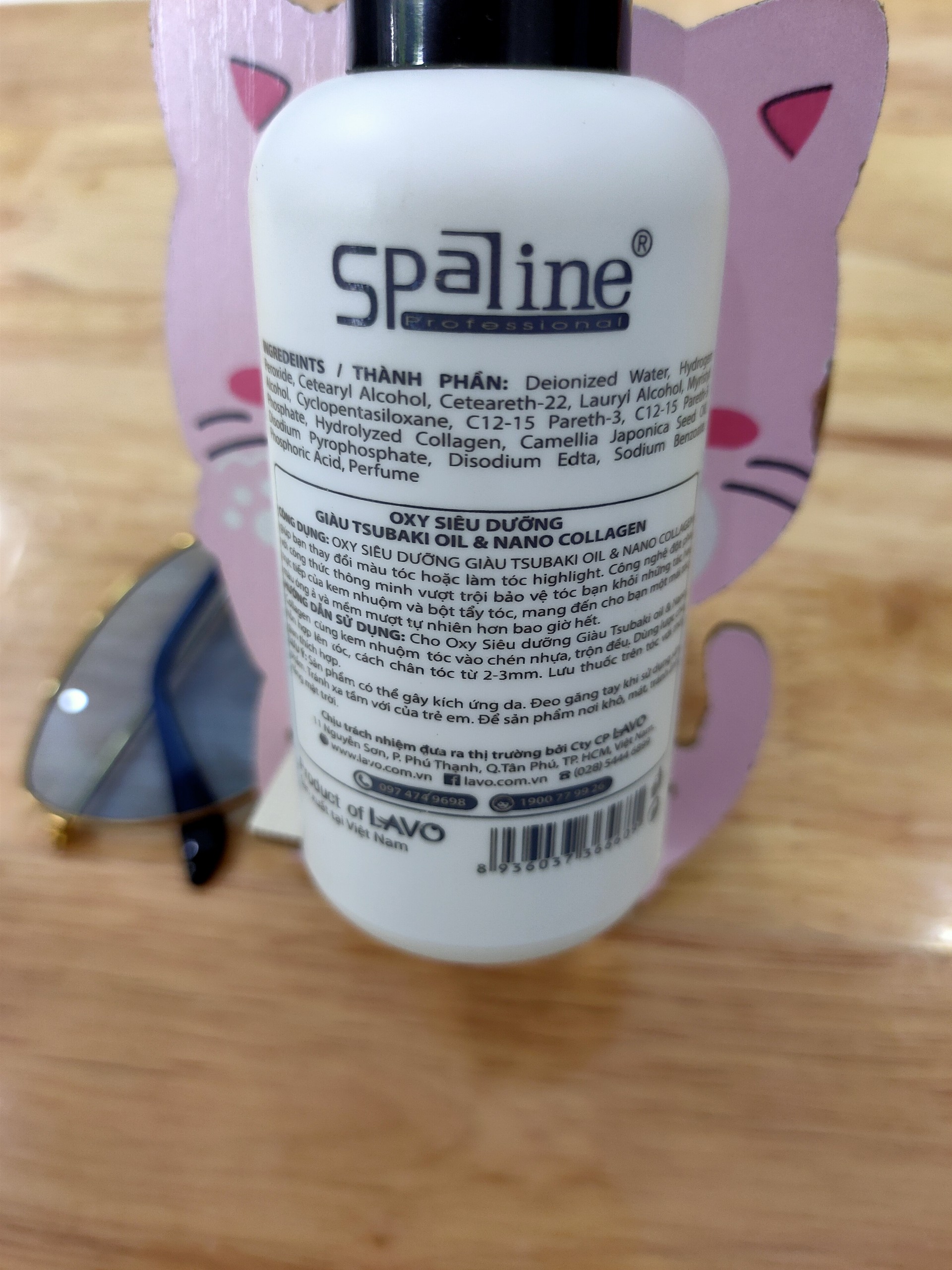 100ml Oxy dung dịch trợ nhuộm SPALINE dành cho tóc