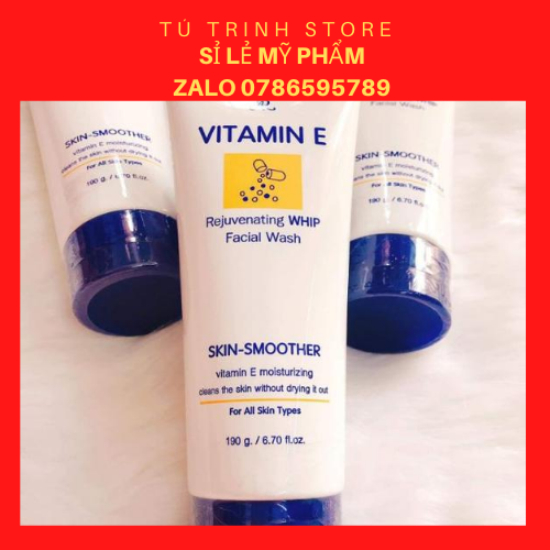 Sữa rửa mặt Aron vitamin E Thái lan