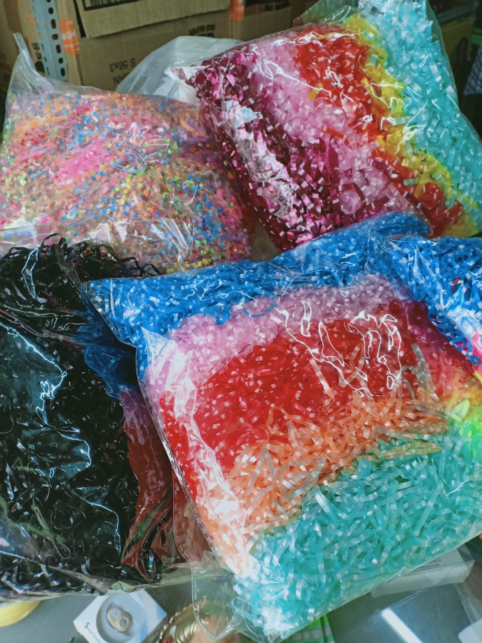 100G THUN CỘT TÓC ĐEN VÀ NHIỀU MÀU SIÊU DAI