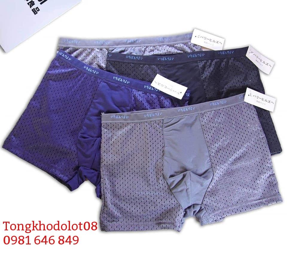 COMBO 2 QUẦN SỊP ĐÙI NAM THÔNG HƠI NHẬT