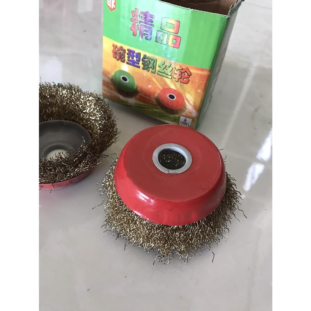 Chén cước chà sắc đánh rỉ sét màu Vàng dày