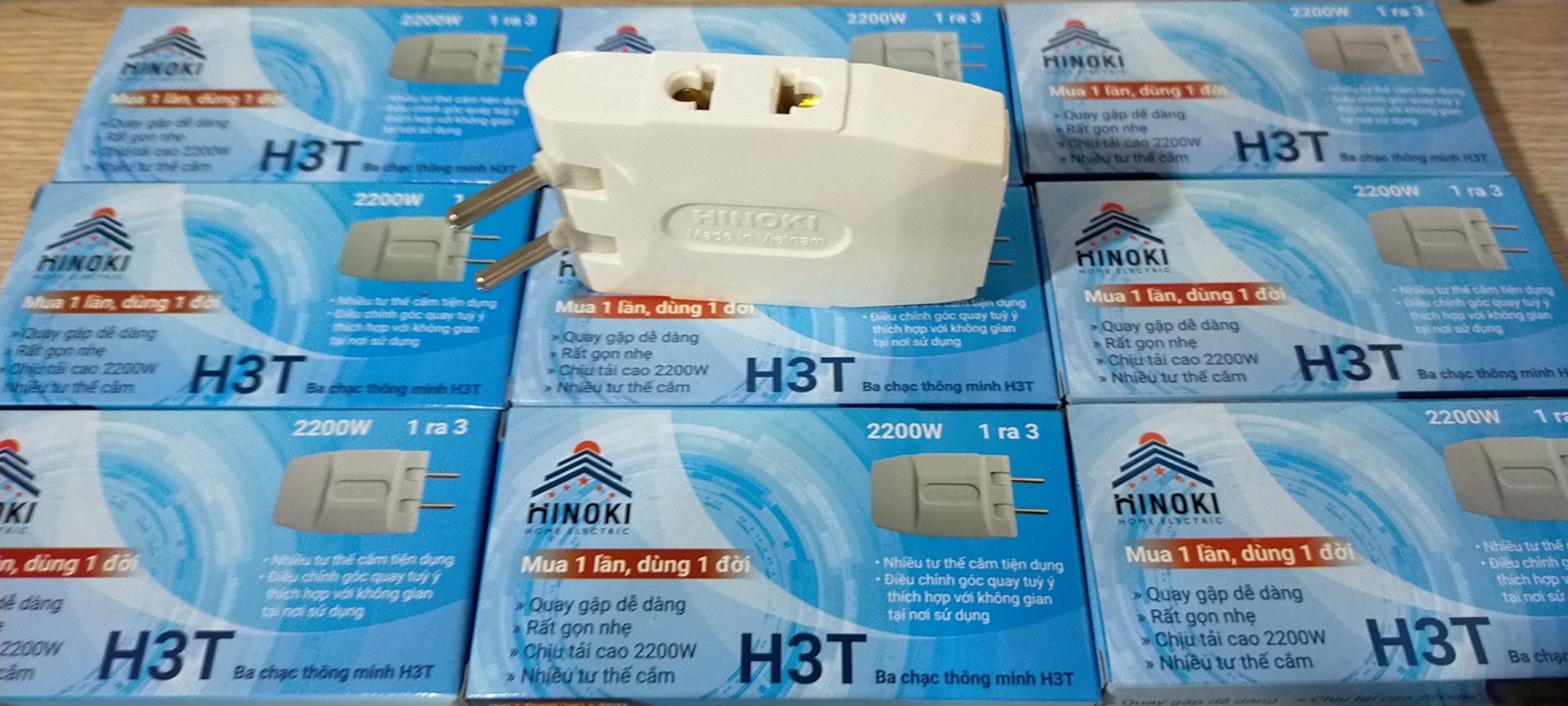 Ba Chạc Thông Minh H3T . Ba Chạc dẹt và Vuông HiNoKi