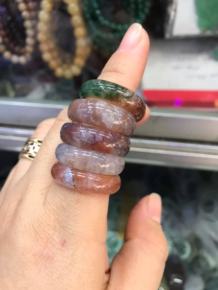 NHẪN TRƠN NGỌC BĂNG TẢO