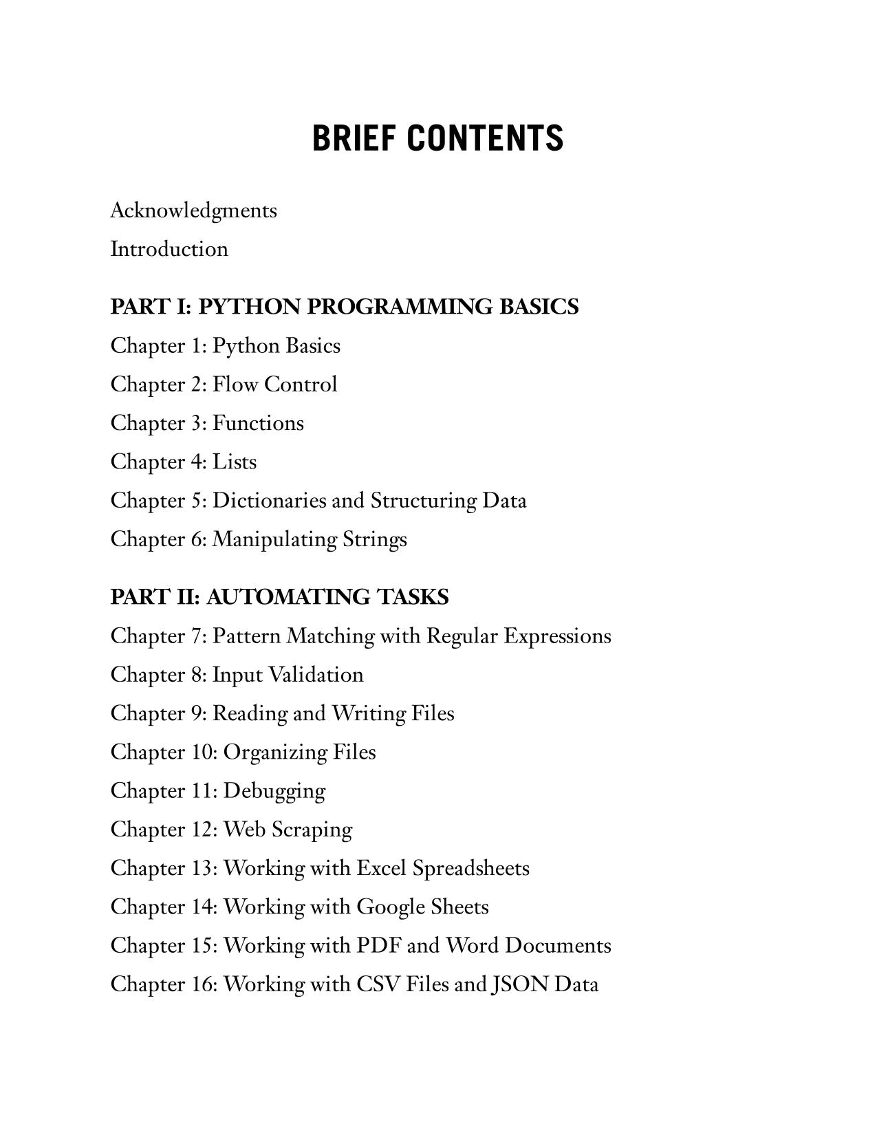 Automate the Boring Stuff with Python