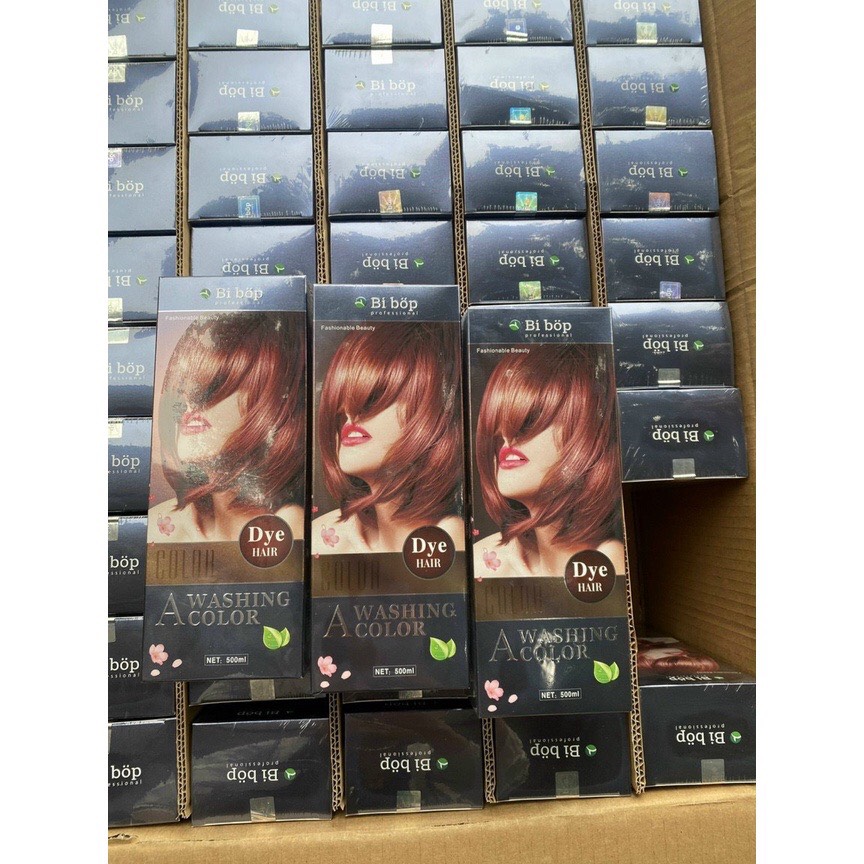 Gội nâu sô-cô-la thảo dược bibop japan 500ml