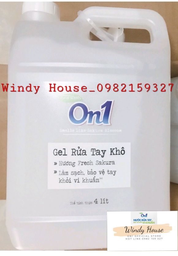 GEL Rửa tay Khô On1 4L