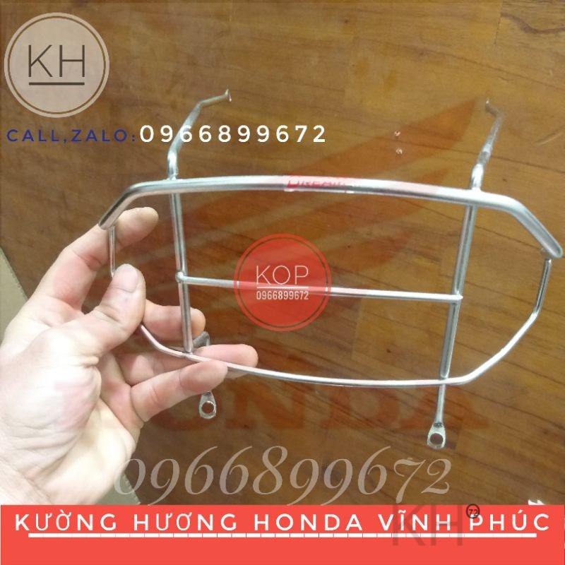 Bảo vệ đèn hậu xe dream. chất liệu inox tốt -kh