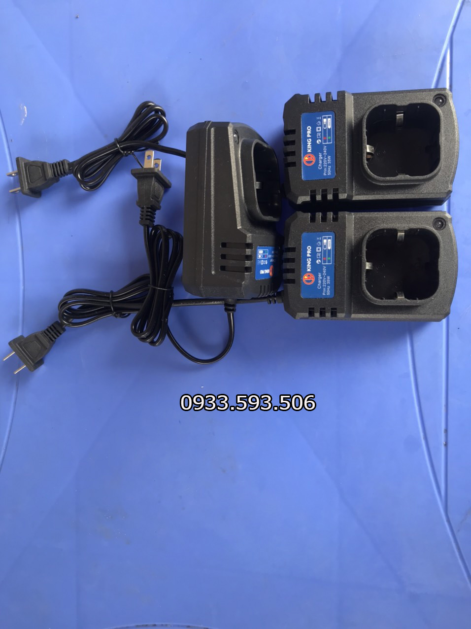 Đế sạc pin Kingpro 4 cell 16.8V cho máy khoan pin