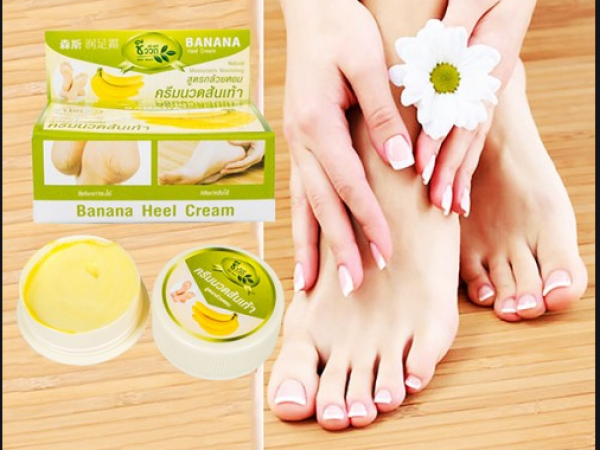Kem thoa lành nứt gót chân Thái Lan banana heel cream – mùi thơm thiên nhiên dễ chịu – hộp 30g giá rẻ