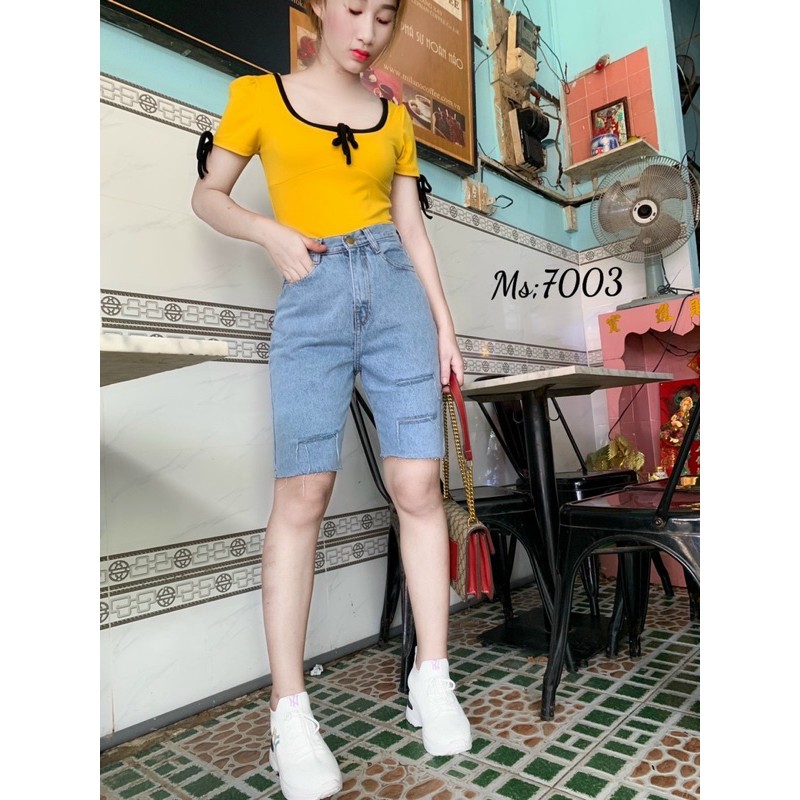 👀QUẦN JEANS NGỐ RÁCH 3 LINE