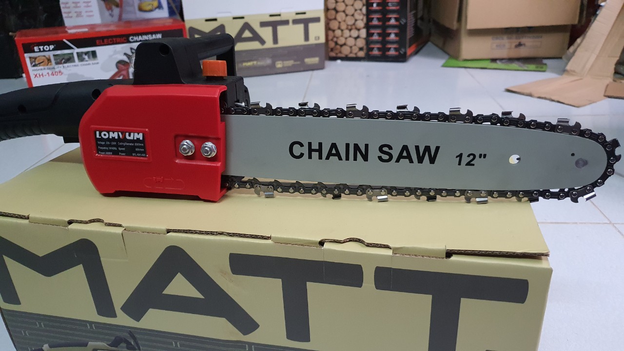 Máy Cưa Xích Điện CAO CẤP-công xuất 1280W
