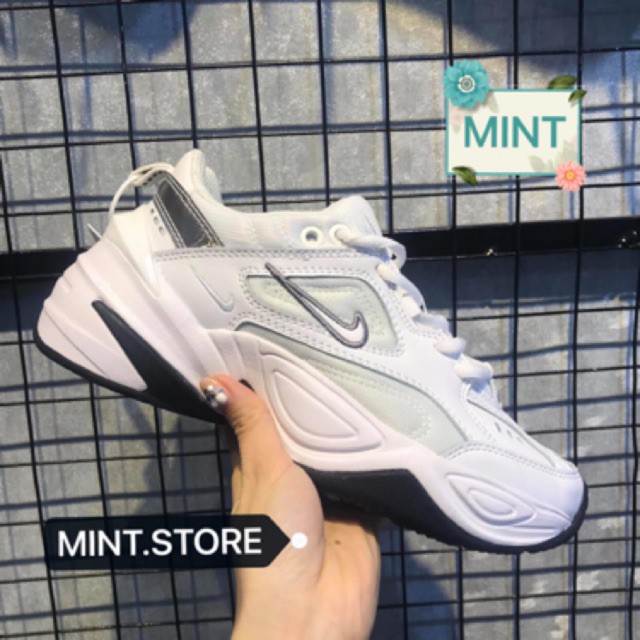 🌻MINTSTORE🌻Giày Thể Thao Sneaker M2k Tekno Trắng Đen