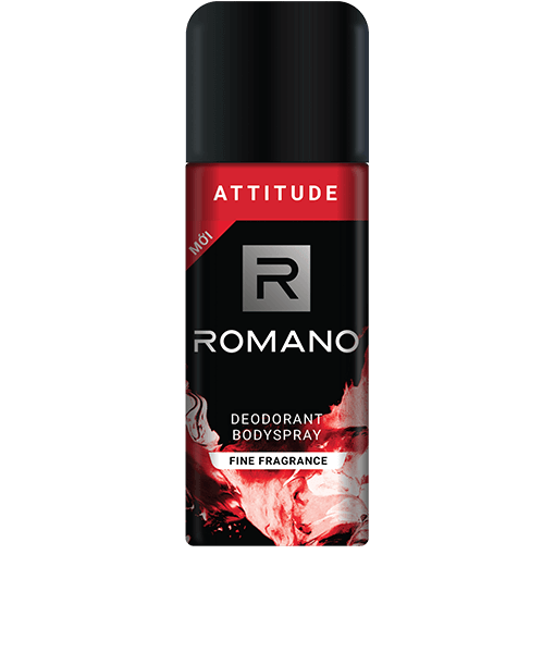 [HCM]Xịt Khử Mùi Nam 150ml Romano Attitude