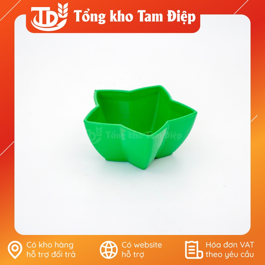 Chậu nhựa mini hình sao đủ màu