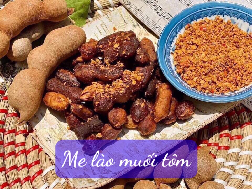 Me lào muối tôm 500g - LacàFood