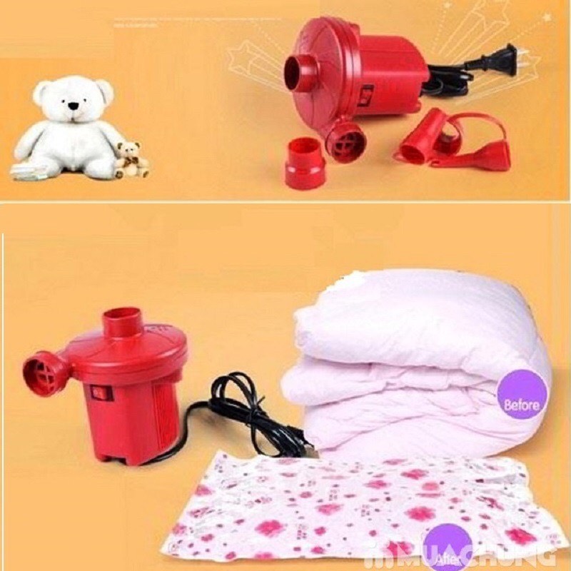 Bơm 2 chiều hút thổi bể bơi, phao bơi