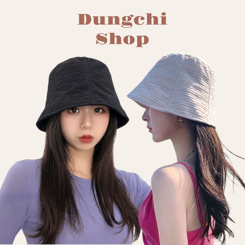 Mũ bucket xô dáng cụp cá tính