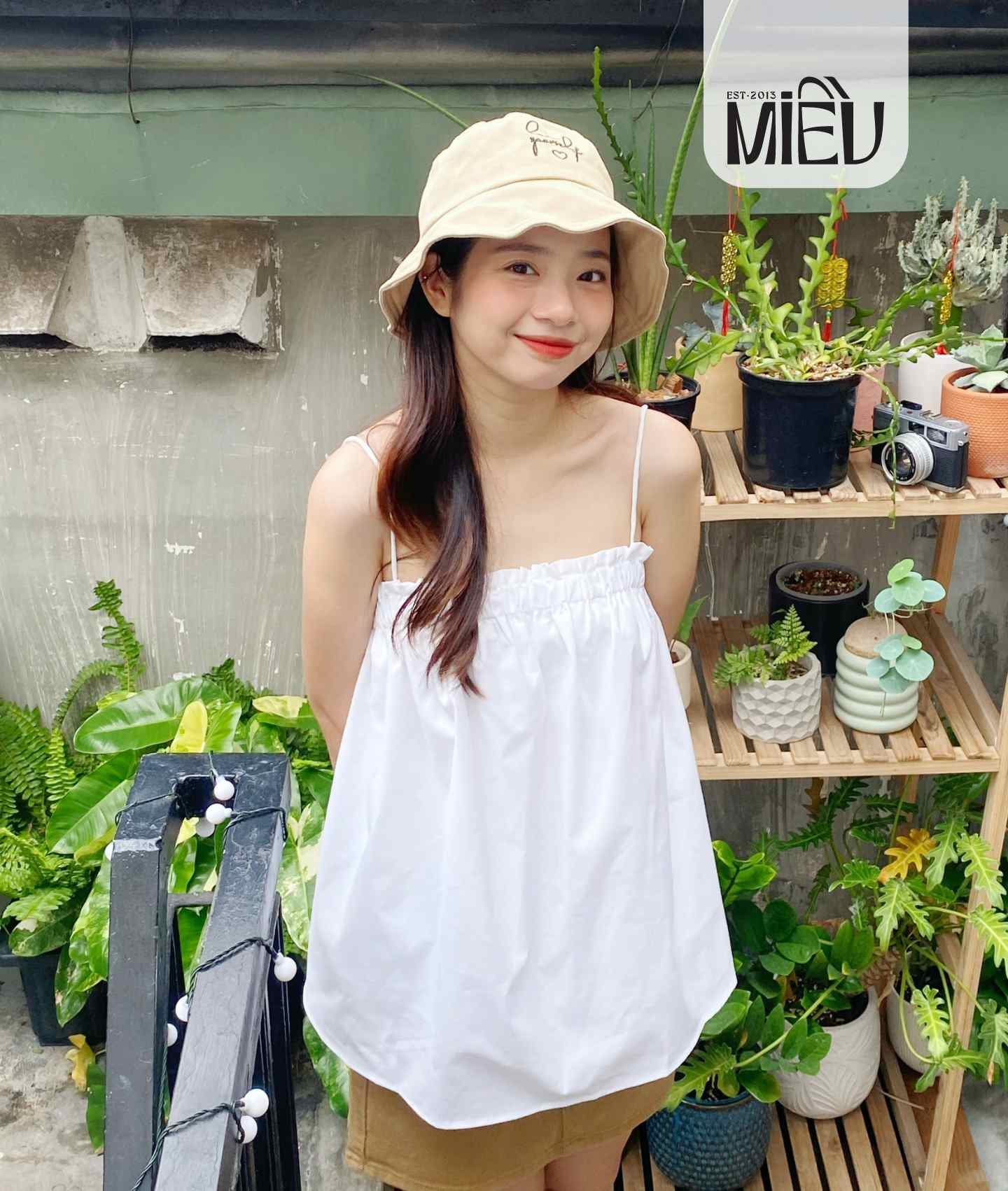 Áo kiểu hai dây Jesse Top