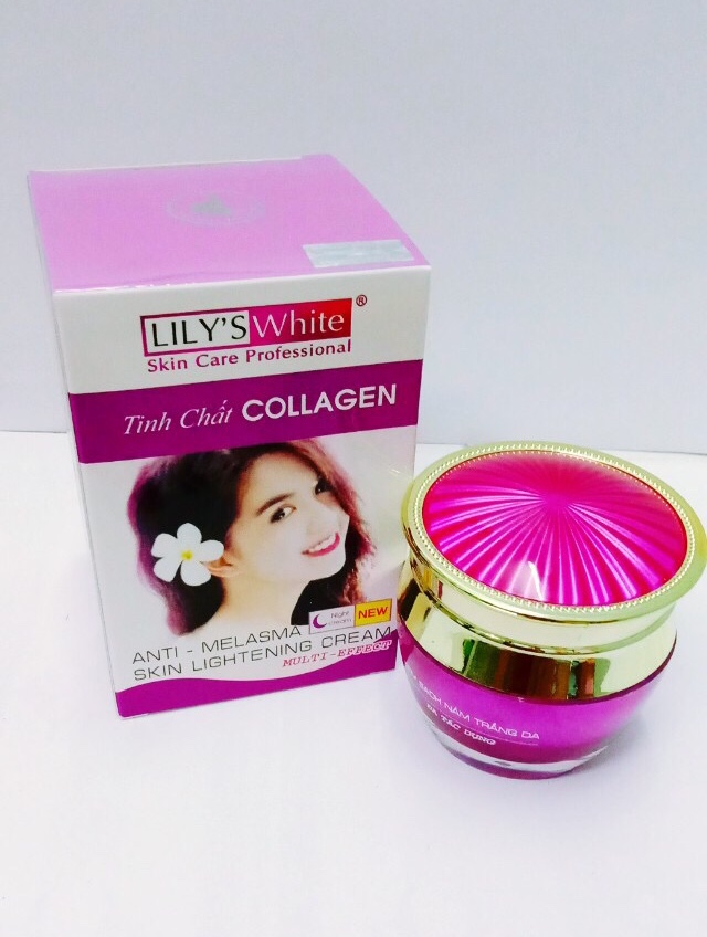 [HCM]Kem dưỡng trắng da Lily’s White (Tinh Chất Collagen)