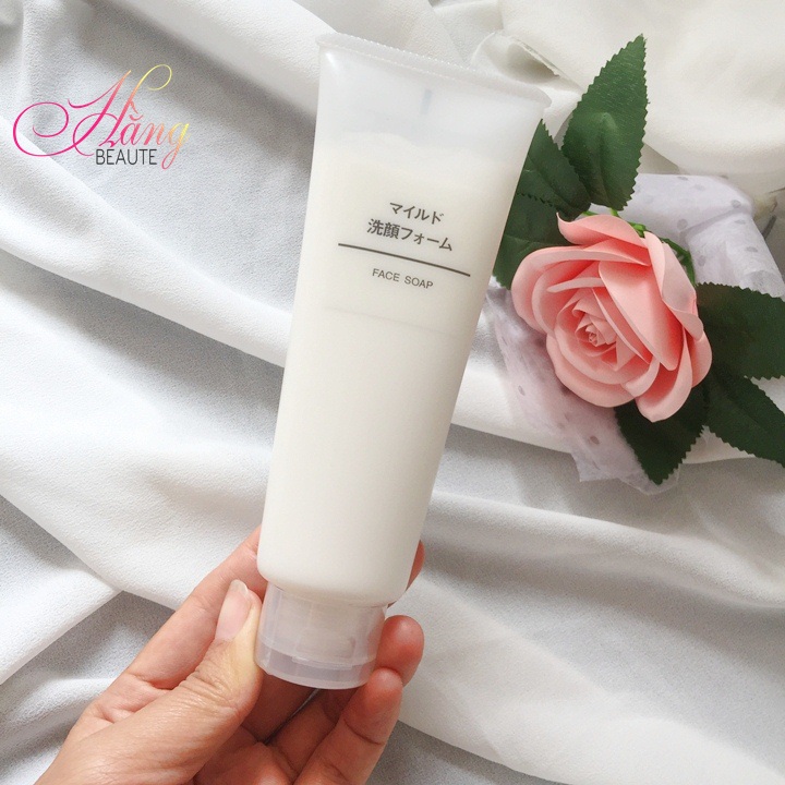 Sữa rửa mặt Muji Face Soap Moisture Nhật bản