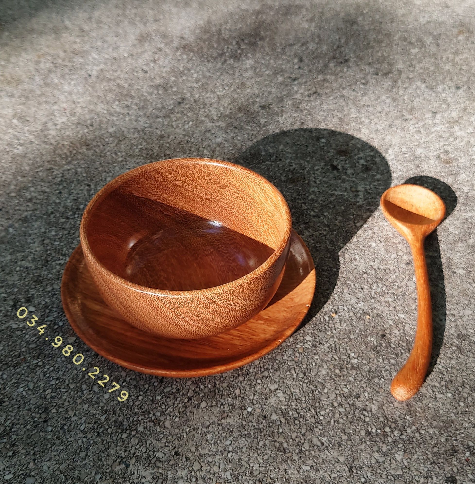 Wooden bowl