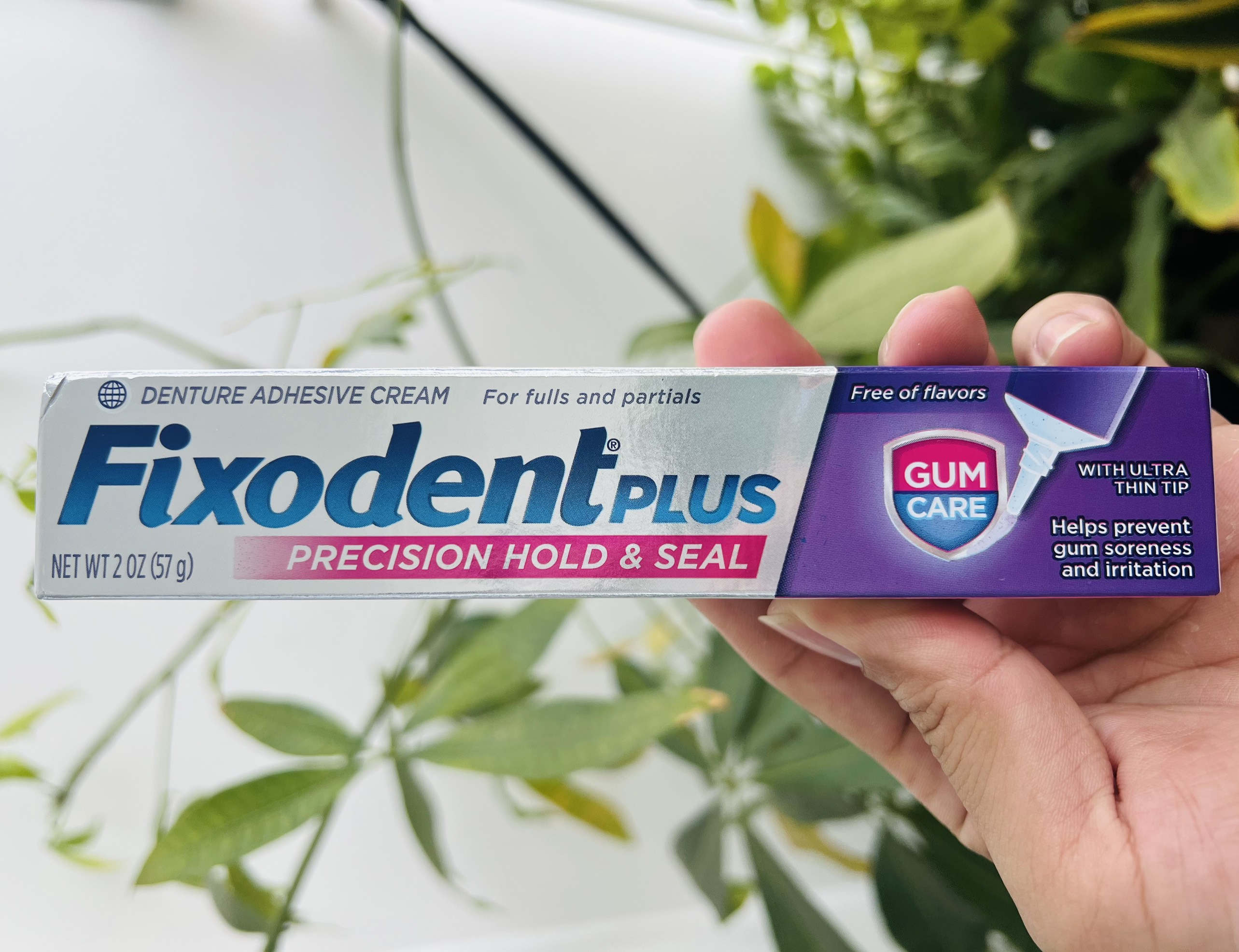 Keo dán hàm răng giả Fixodent Plus Scope 57g/ Mỹ