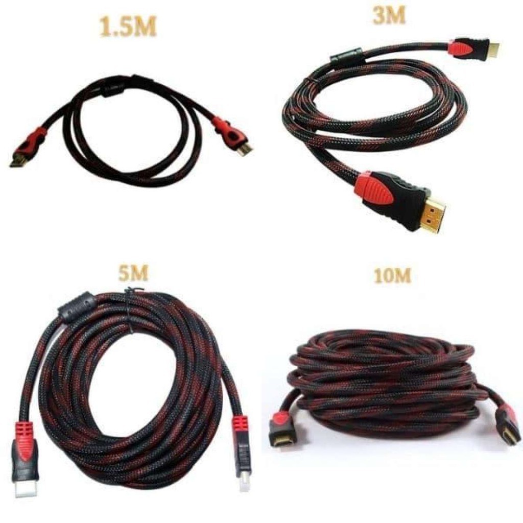 1.5M 3M High Speed 1080P HDMI Cable For Computer video cables