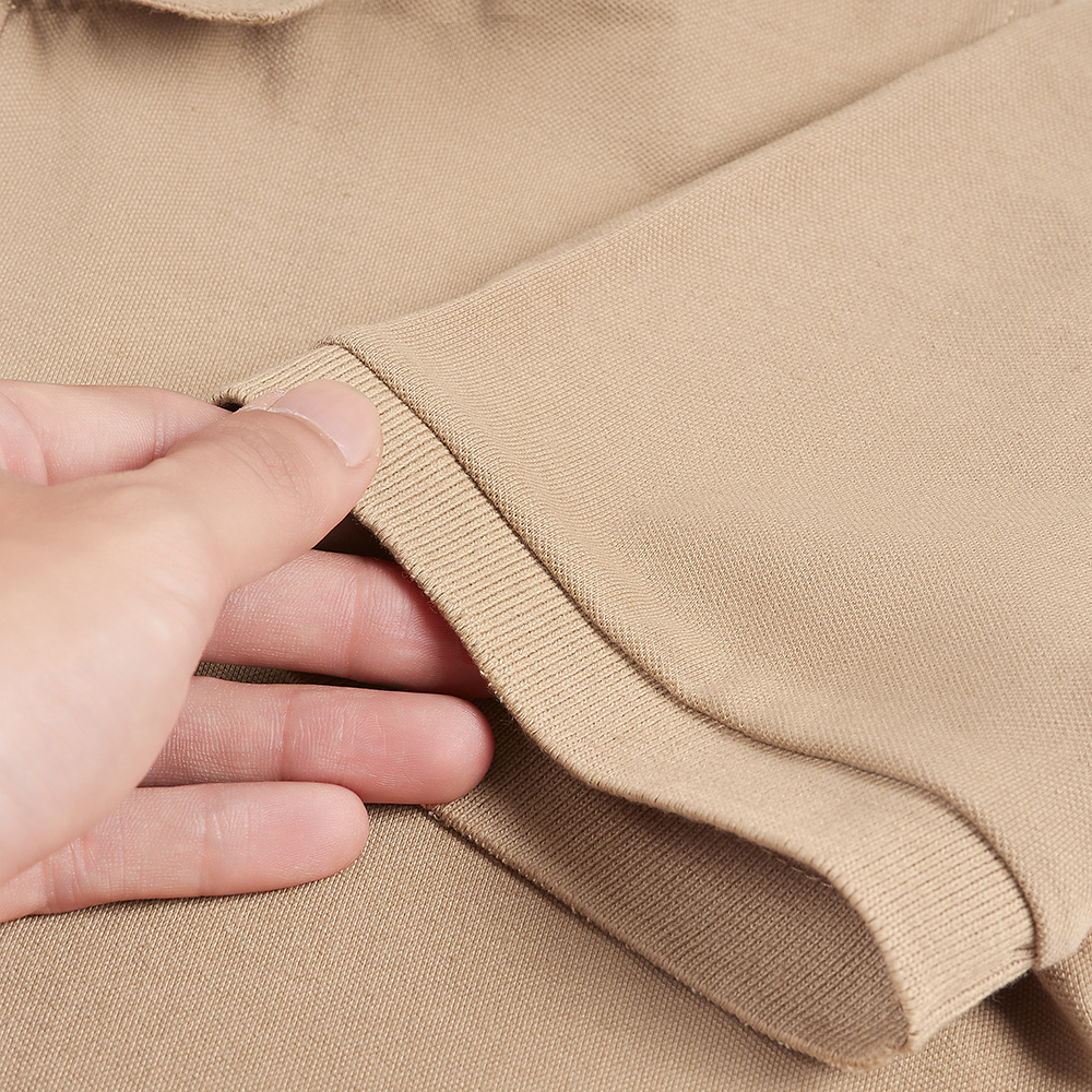 Áo Thun Polo Nam Basic Màu Gừng