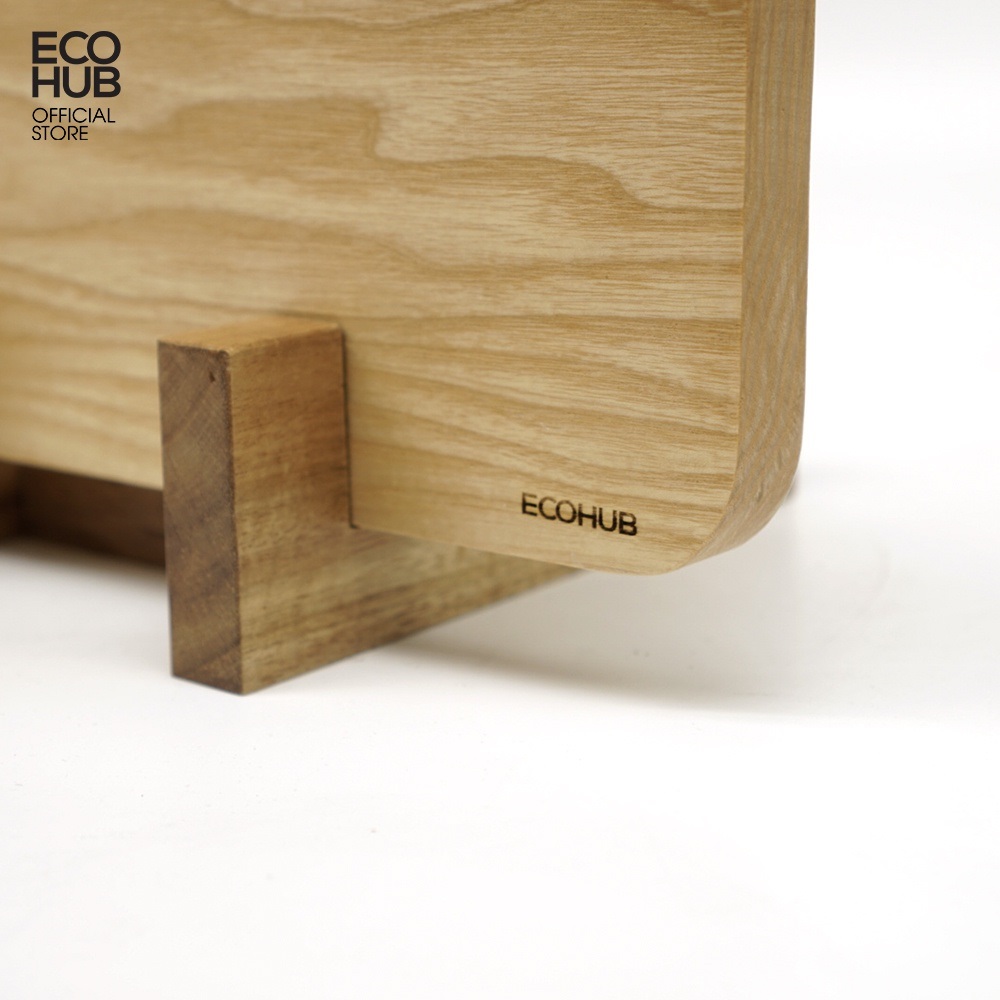 Giá để Thớt, Khay gỗ decor, 3 ngăn  ECOHUB