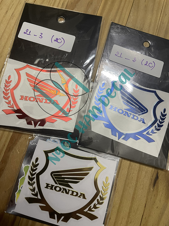 Tem Nổi Logo Cánh Chim HONDA